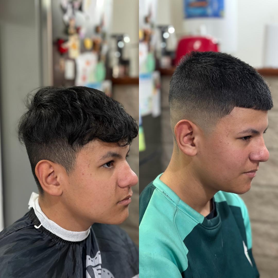 Transformación Antes y Después en Corte Bandido