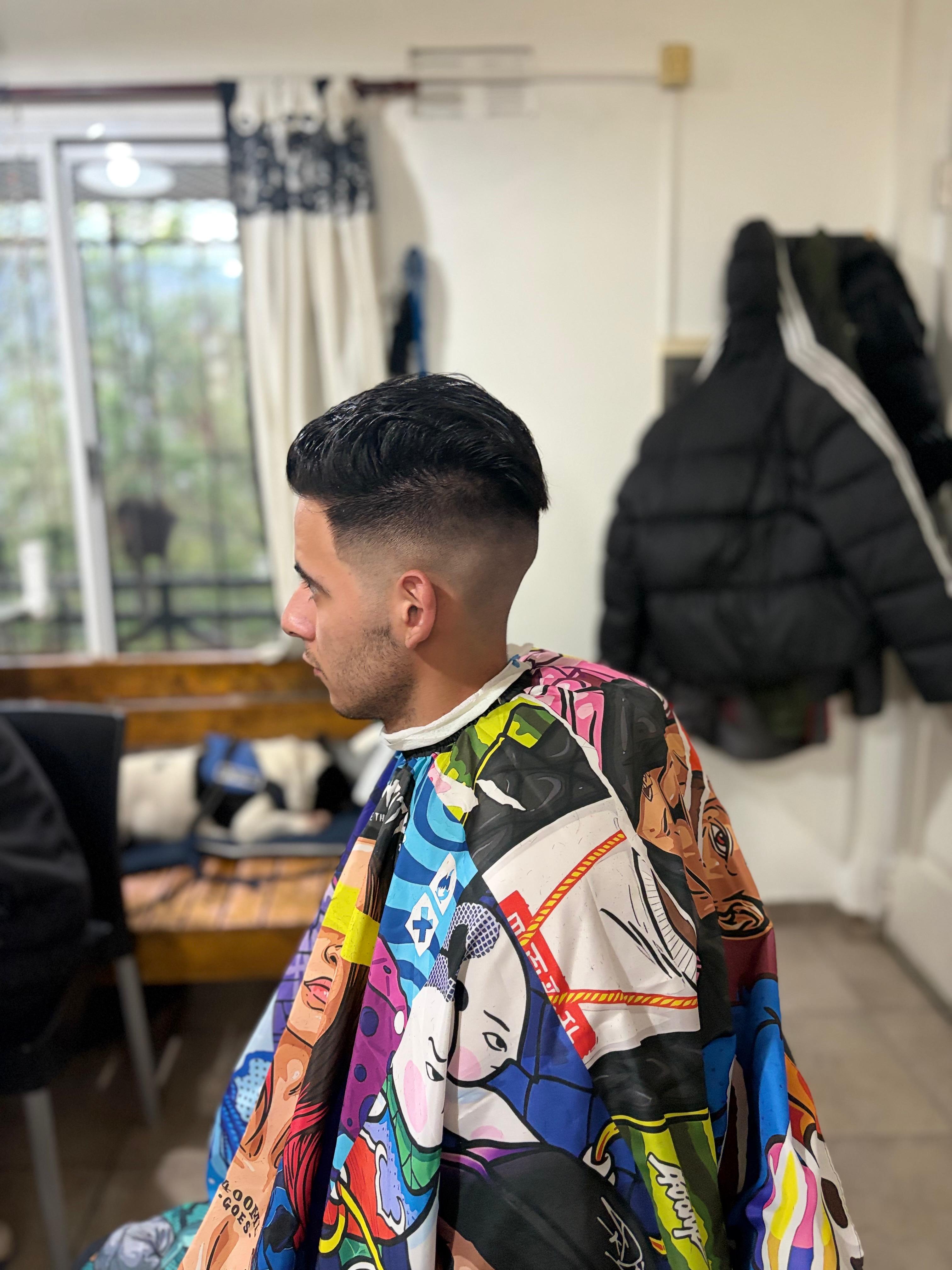 Corte texturado moderno